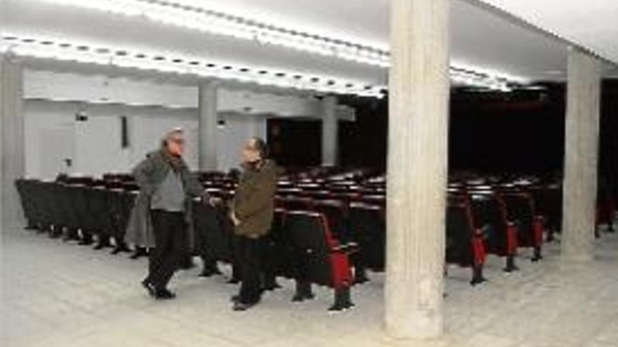 El Teatre del Bon Pastor, que s&#039;espera reobrir en breu.