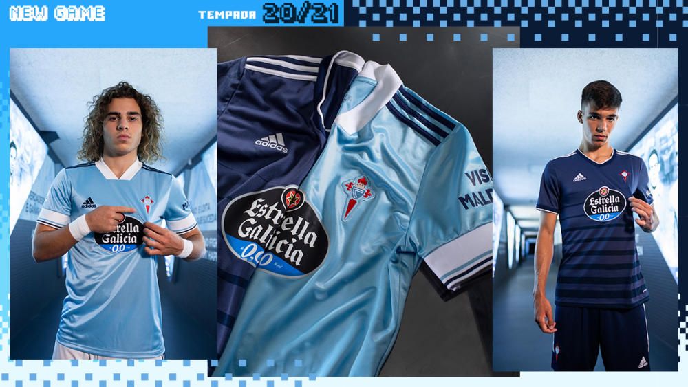 Nuevas camisetas del Celta de Vigo