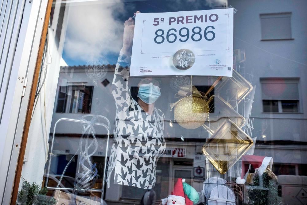 Décimos del quinto premio 86986 vendidos en ...