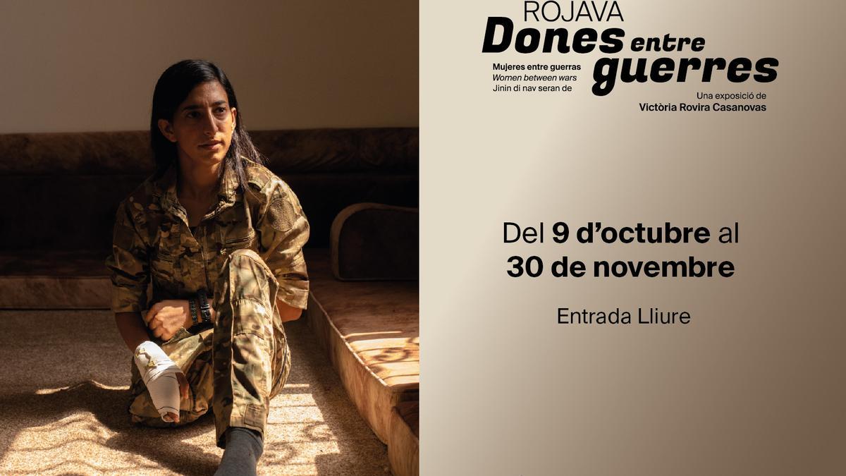Este jueves se inaugura la exposición 'Rojava.Dones entre Guerres' de Victòria Rovira