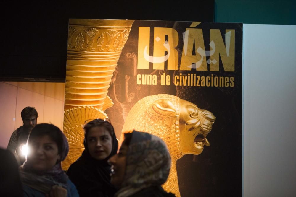 Exposición joyas preciosas de Irán en el MARQ.