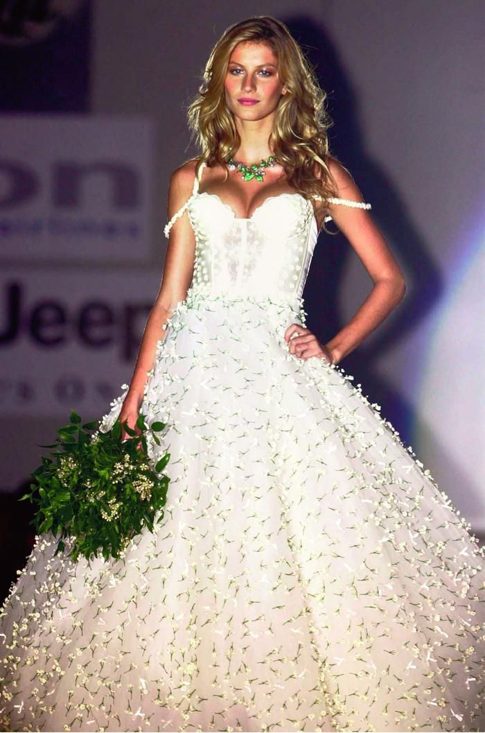 Gisele Bündchen, de novia
