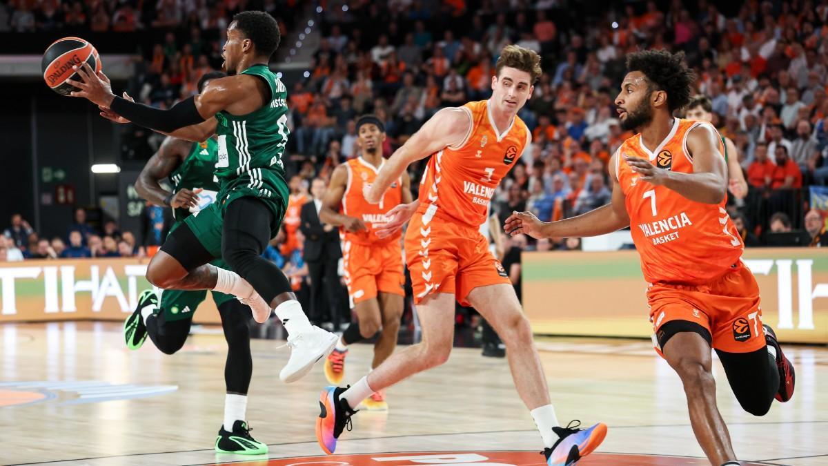 Panathinaikos se llevó el primer partido de la serie ante Valencia Basket