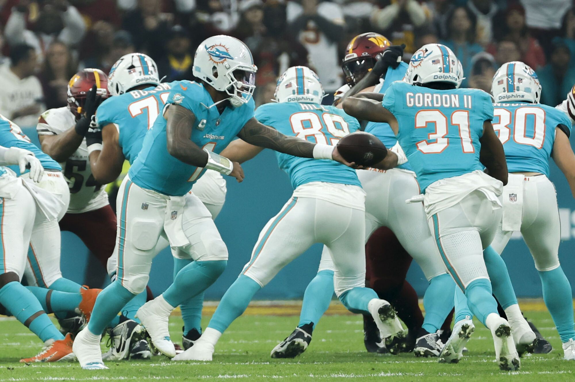 NFL en Madrid: Miami Dolphins - Washington Commanders.