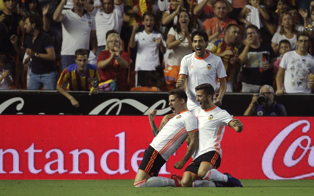 Primera jornada de la temporada 2016/2017 entre el Valencia CF y la UD Las Palmas