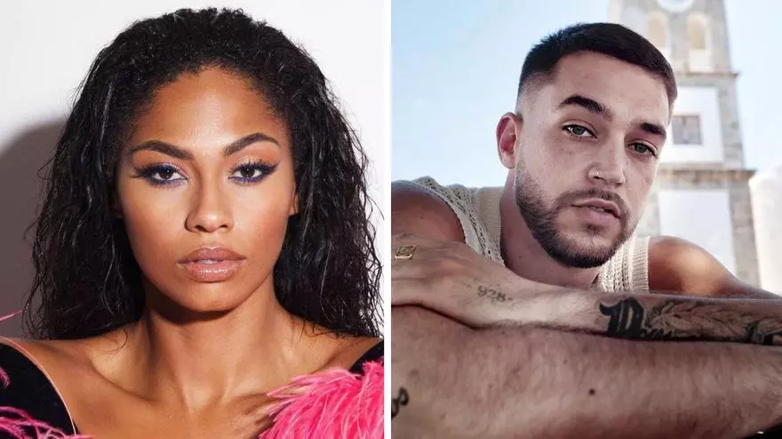 Nía y St. Pedro, juntos en un estudio de música