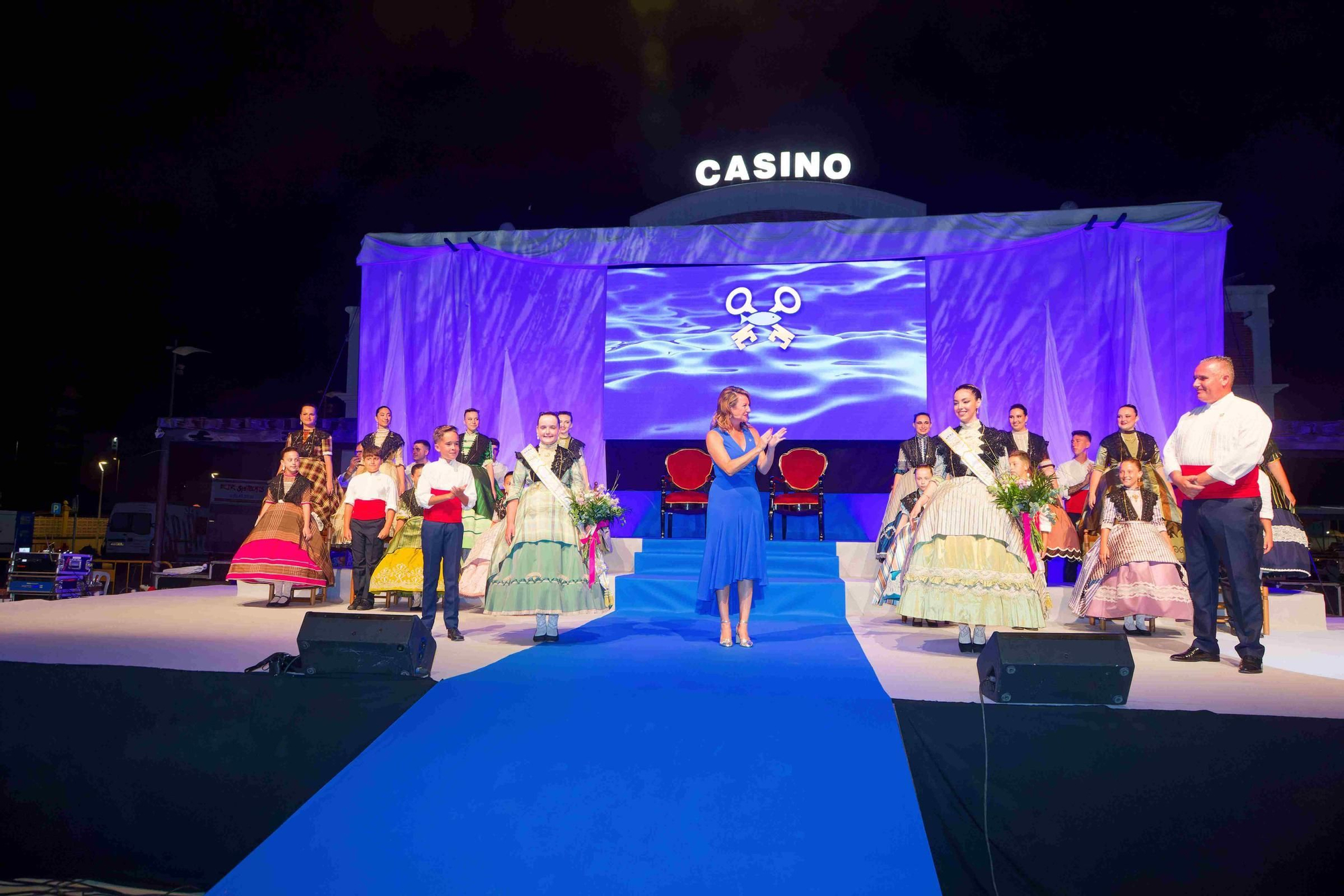 Emotiva presentación de las reinas de las fiestas de Sant Pere 2025