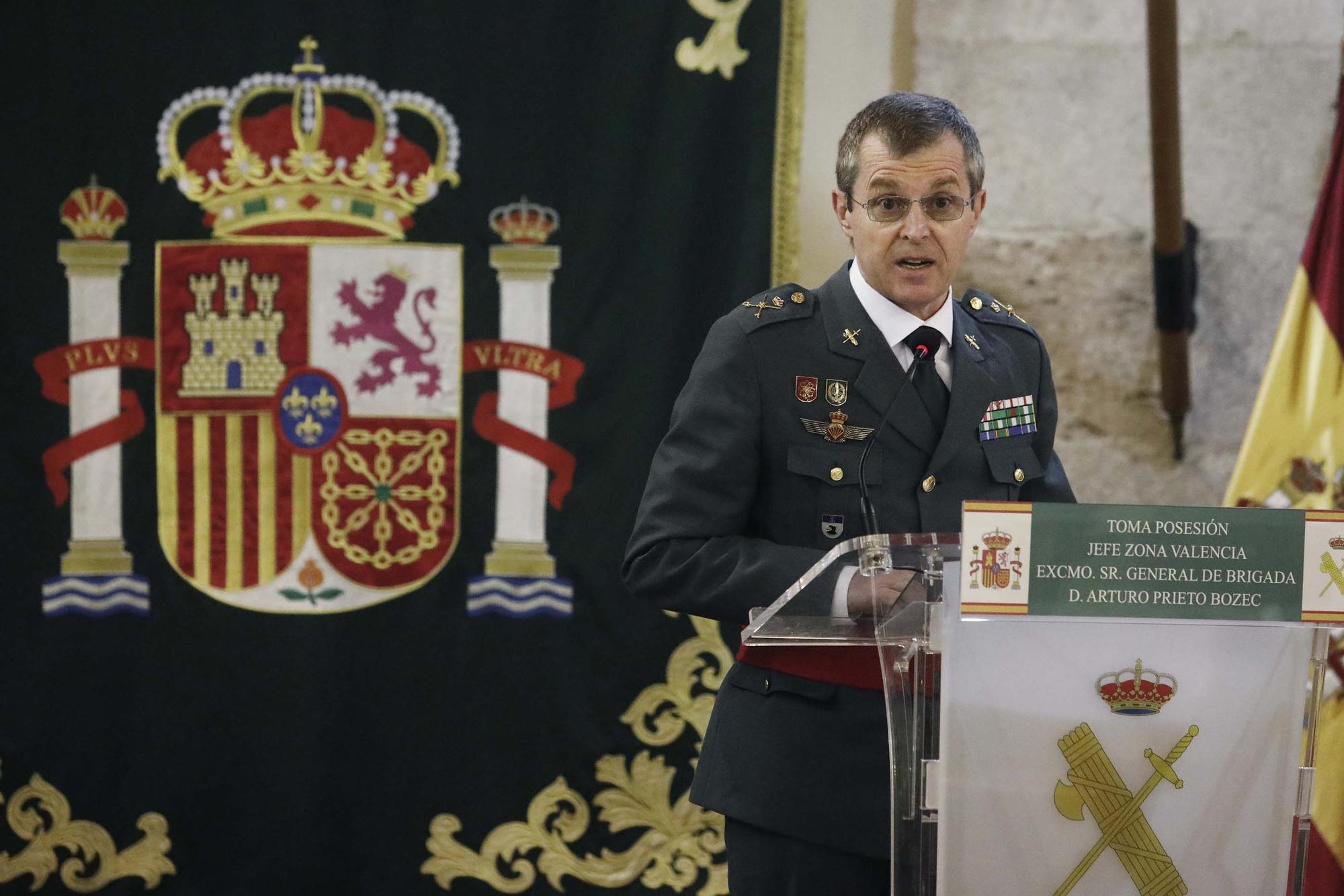 Toma posesión del nuevo General de la Guardia Civil Arturo Prieto