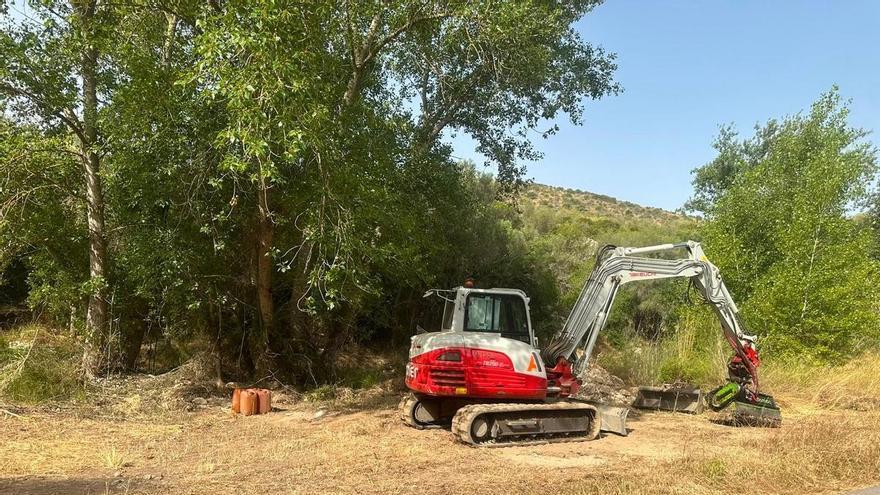 Sant Llorenç inicia la limpieza integral del torrent de Ses Planes para prevenir inundaciones