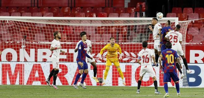 Las imágenes del Sevilla FC 0 FC Barcelona 0