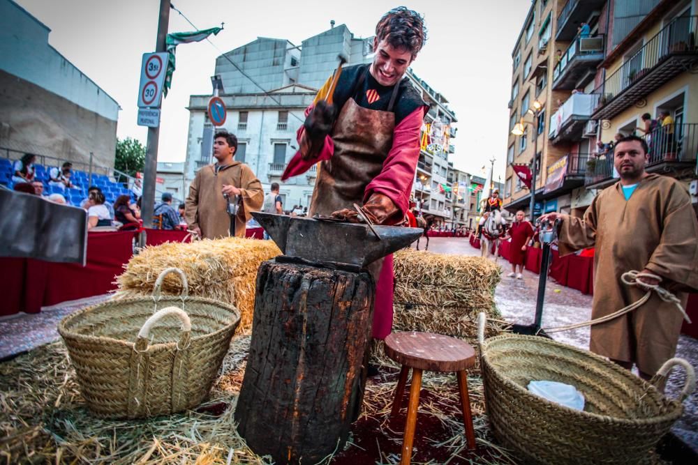 El municipio celebra el día de San Hipólito con los actos de la ofrenda, la presentación de armas y la procesión