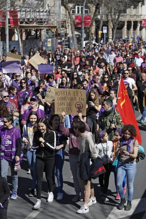 Imatges de la Manifestació feminista