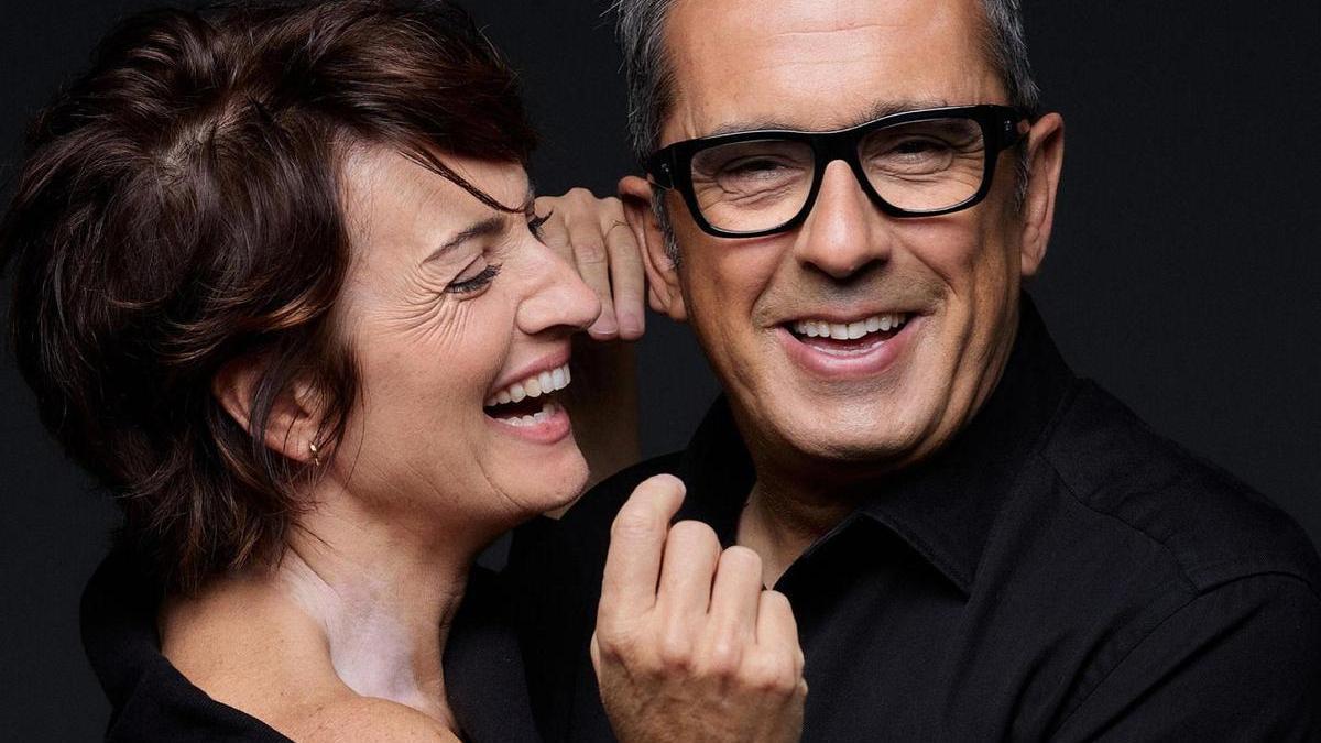 Imatge promocional de Sílvia Abril i Andreu Buenafuente