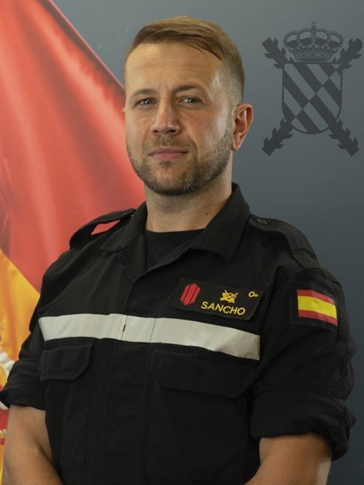 El cabo Javier García Sancho.