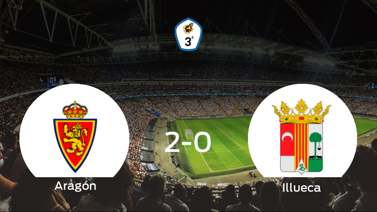 El Deportivo Aragón aprovecha la segunda parte para ganar al Illueca (2-0)