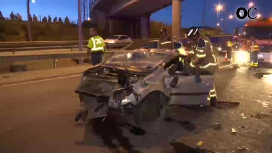 Tráfico reconstruye este martes el triple accidente mortal de la AP-9, en Teis