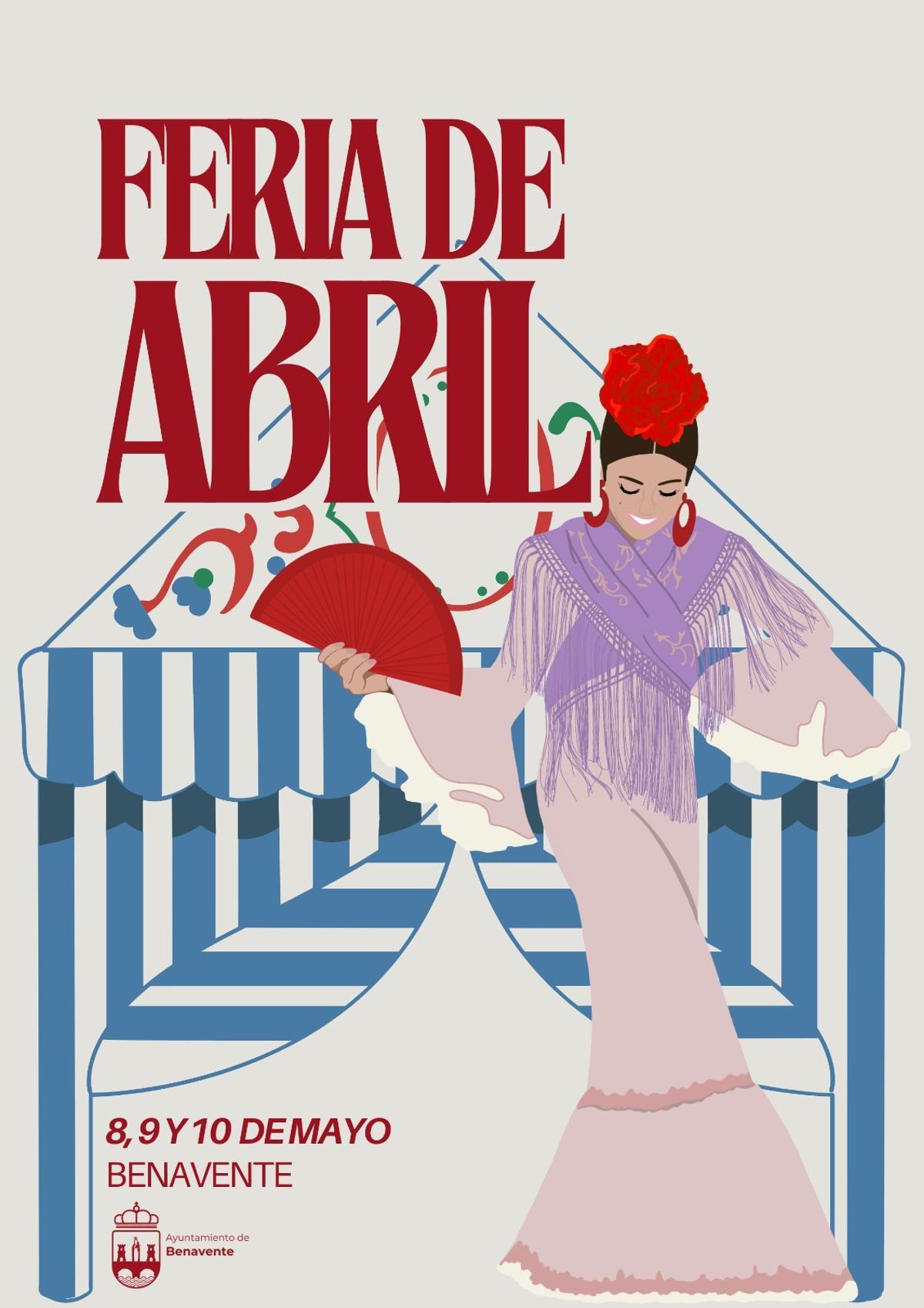 Cartel de la Feria de Abril