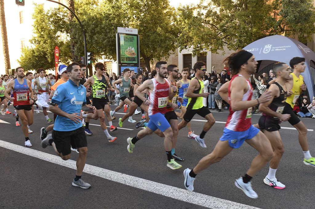 La San Silvestre 2025 en Murcia, en fotografías