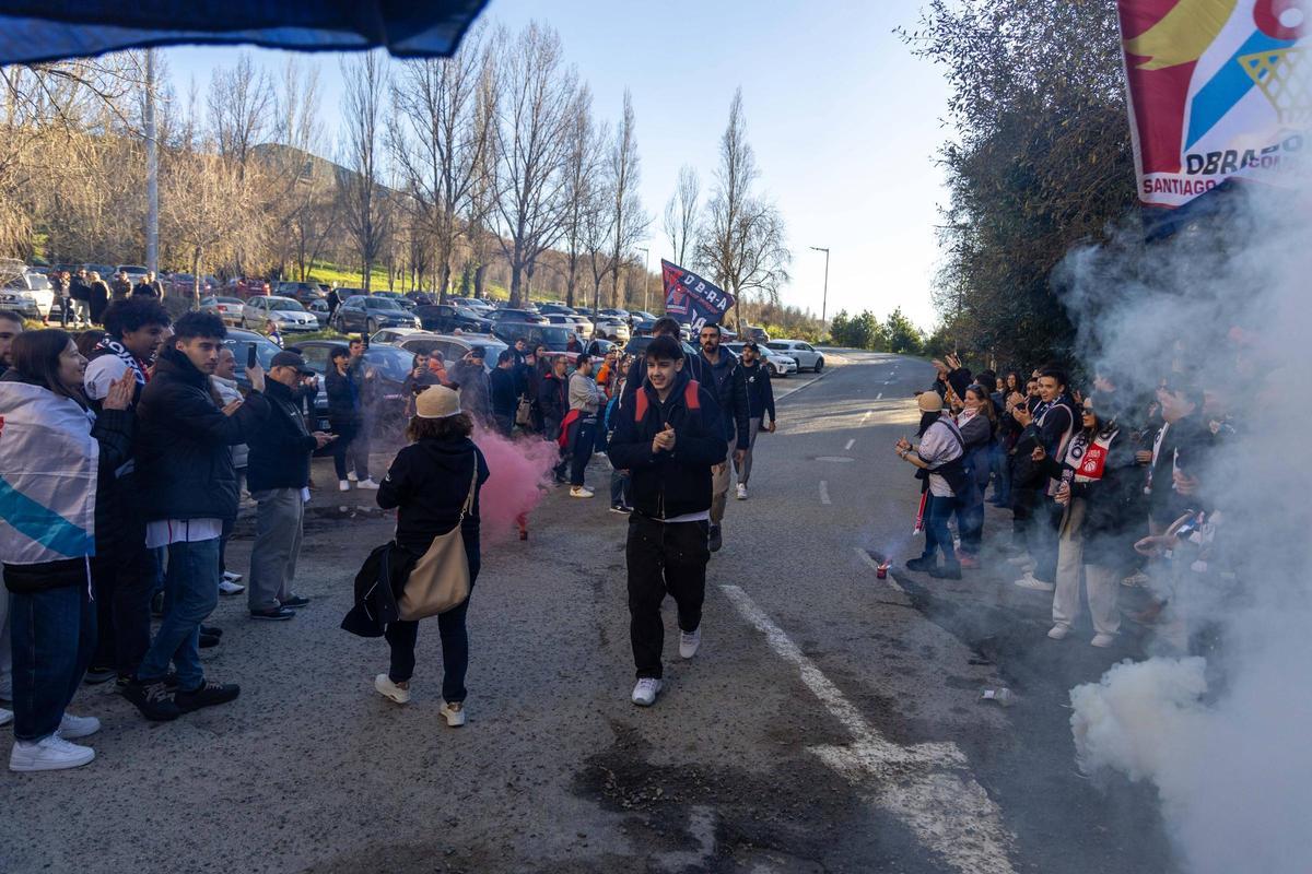 La afición obradoirista recibirá a sus jugadores a las 17.15 horas.