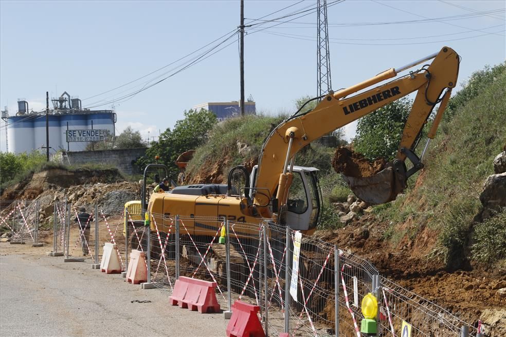 Imágenes de la evolución de las obras de la Ronda Norte