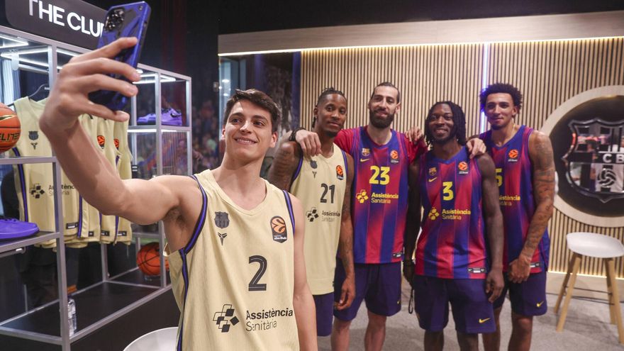 El Barça de baloncesto presenta cinco fichajes con la presión de cerrar dos años sin títulos