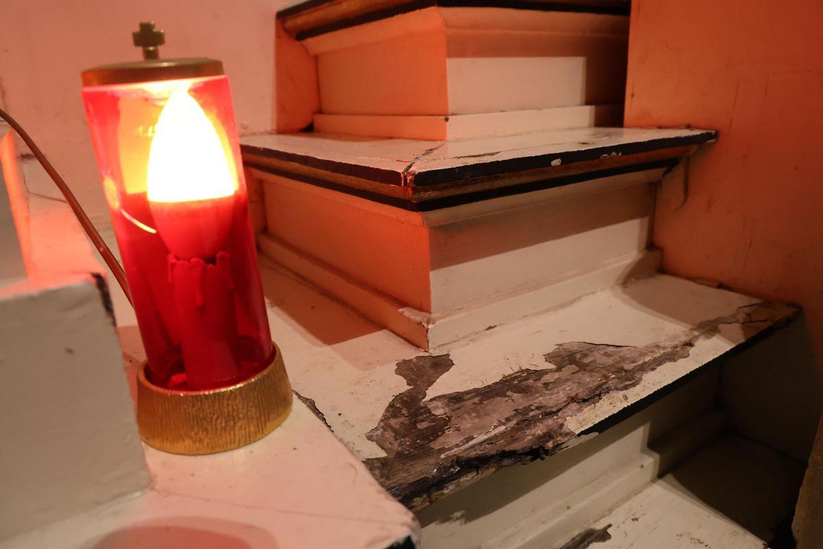 Así son las pinturas medievales descubiertas en la iglesia de Donas