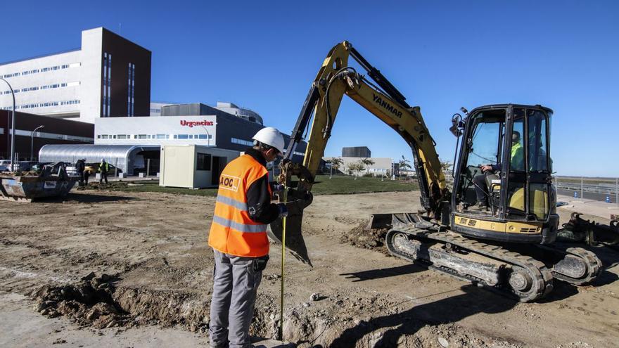 La obra del hospital Universitario de Cáceres avanza tras adjudicar el último lote