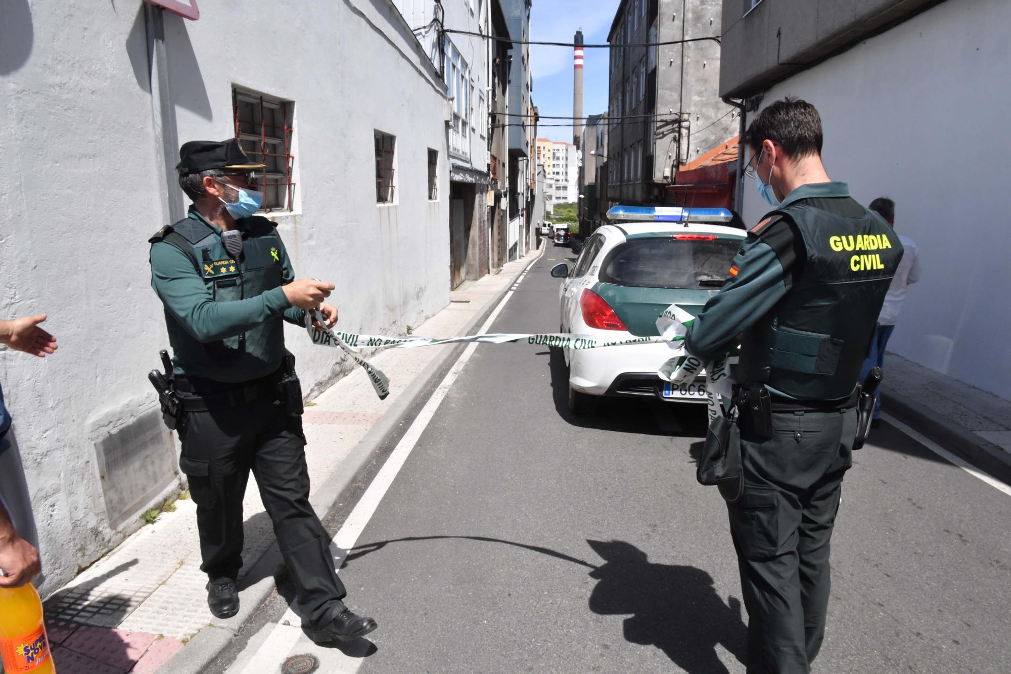 Operación policial contra el tráfico de drogas en Meicende