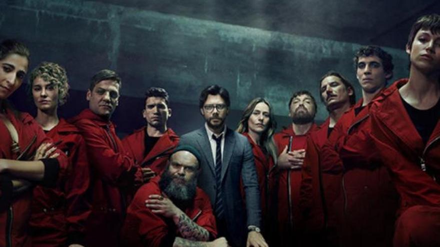 Imagen promocional de la serie &#039;La casa de papel&#039;.