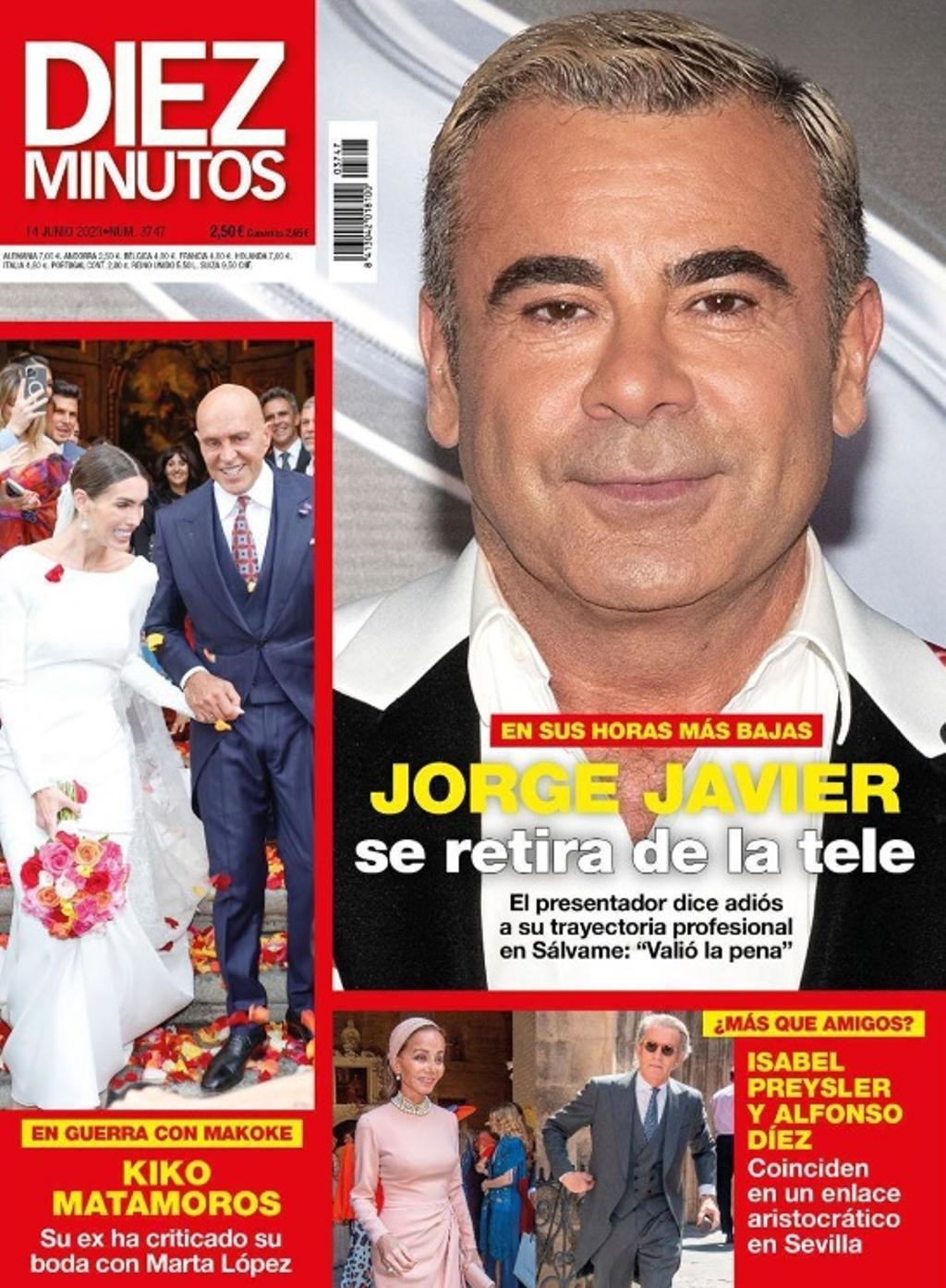 Portada de la revista Diez Minutos.