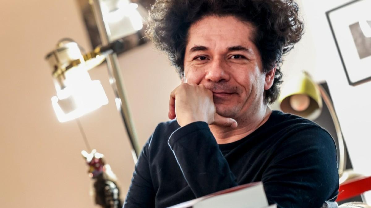 Juan Pablo Villalobos, en su estudio del barrio de Gràcia