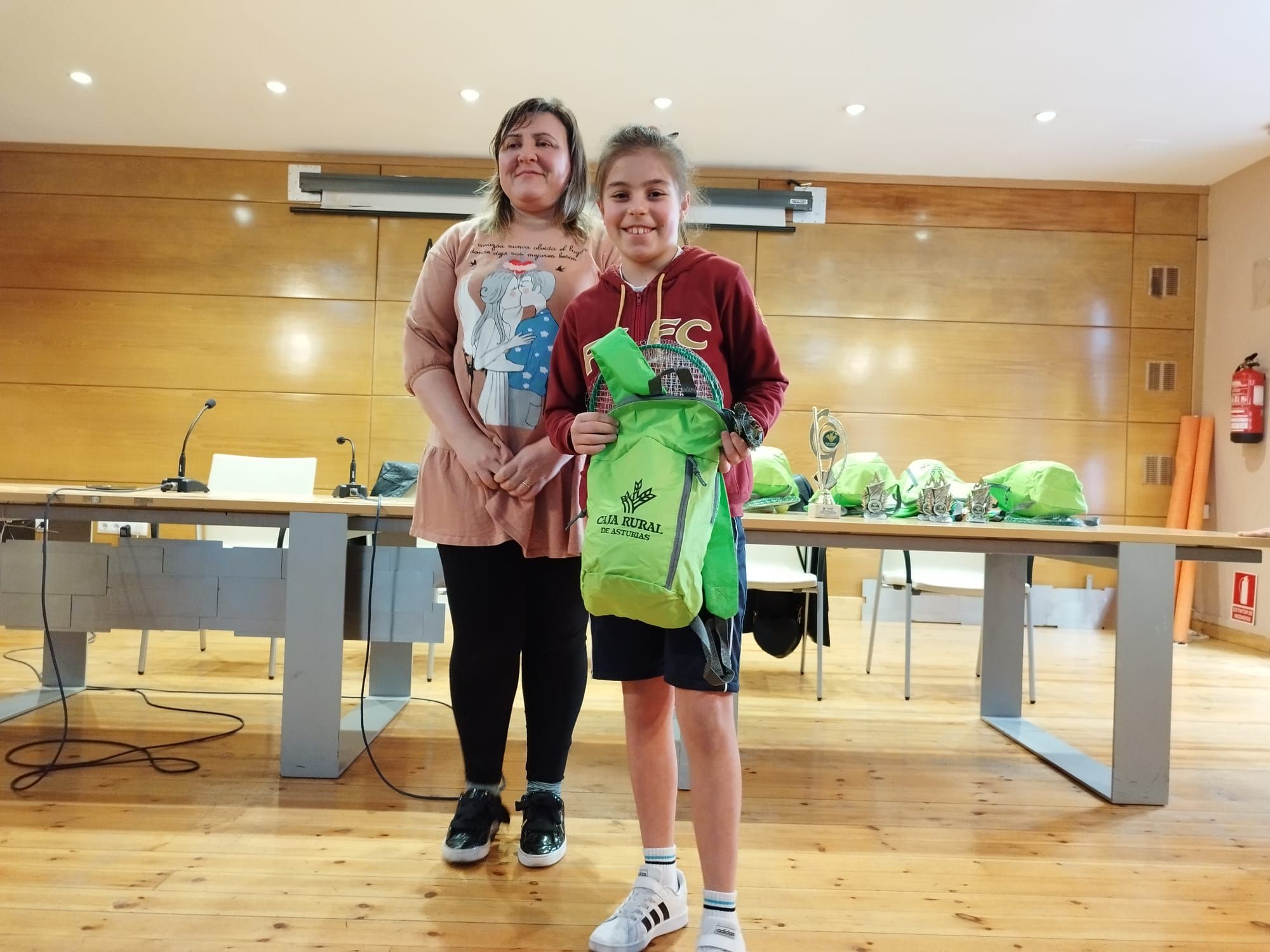Entrega de premios del Concurso escolar de Huevos Pintos de Langreo
