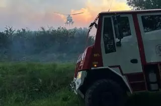 El incendio “intencionado” de Rois se salda con 130 hectáreas arrasadas