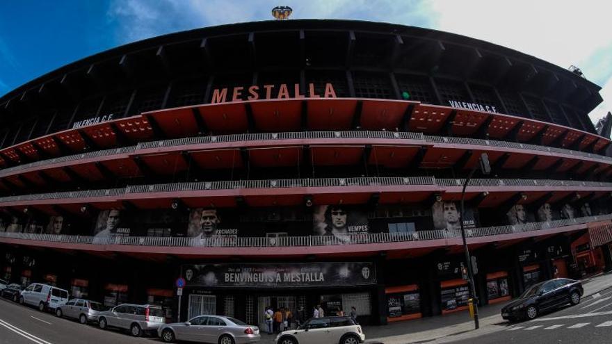 El cierre de Mestalla para el partido de Champions es irrevocable