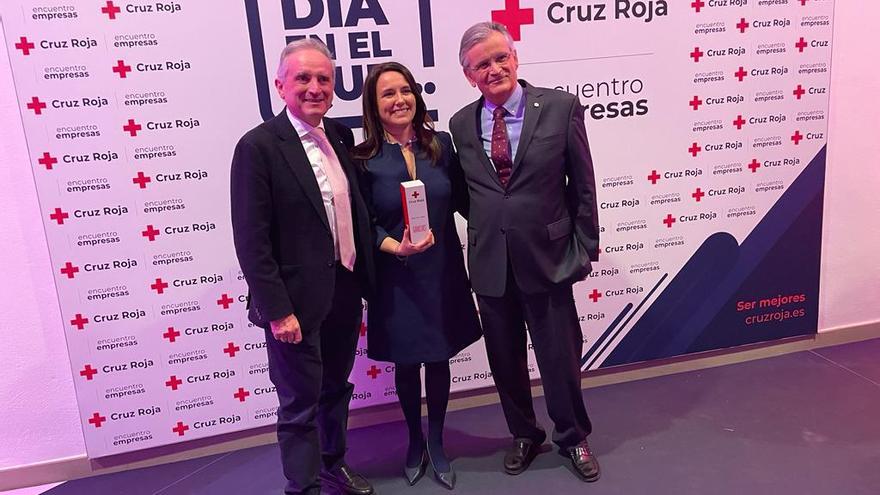 Hidraqua galardonada por su colaboración con Cruz Roja y su decidido apoyo en estos últimos años
