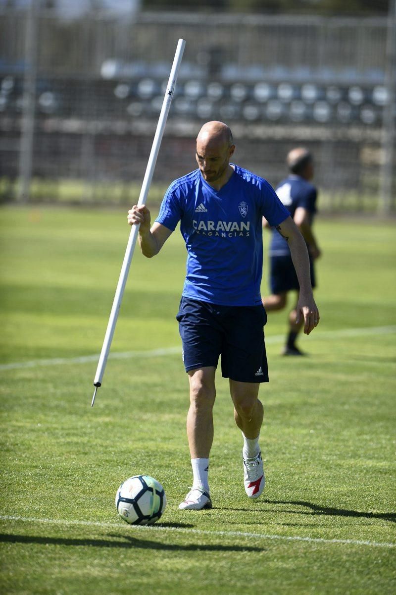 Entrenamiento del Real Zaragoza