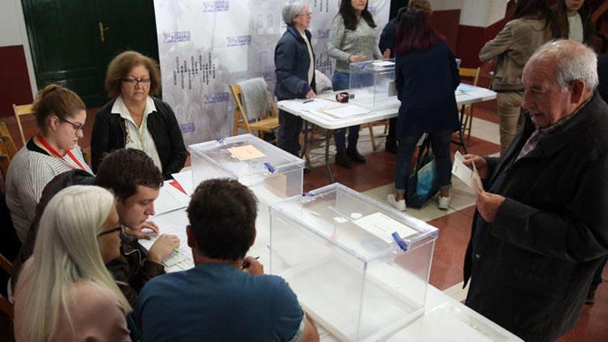 Jornada electoral en Canarias.