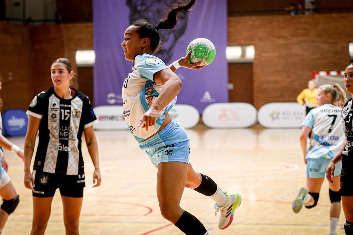 Ania Ramos, en el partido en Carranque.