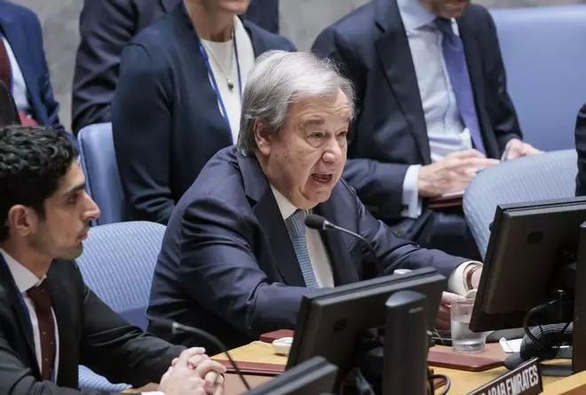 Guterres: “Es el momento de apaciguar y desescalar; de contención máxima”