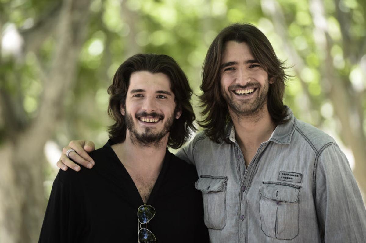 Yon González junto a su hermano, Aitor Luna
