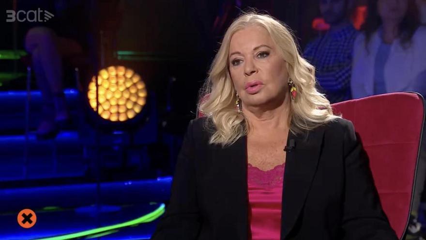 Bárbara Rey se enfada en TV3 por las preguntas sobre el rey Juan Carlos: &quot;Me habéis mentido&quot;
