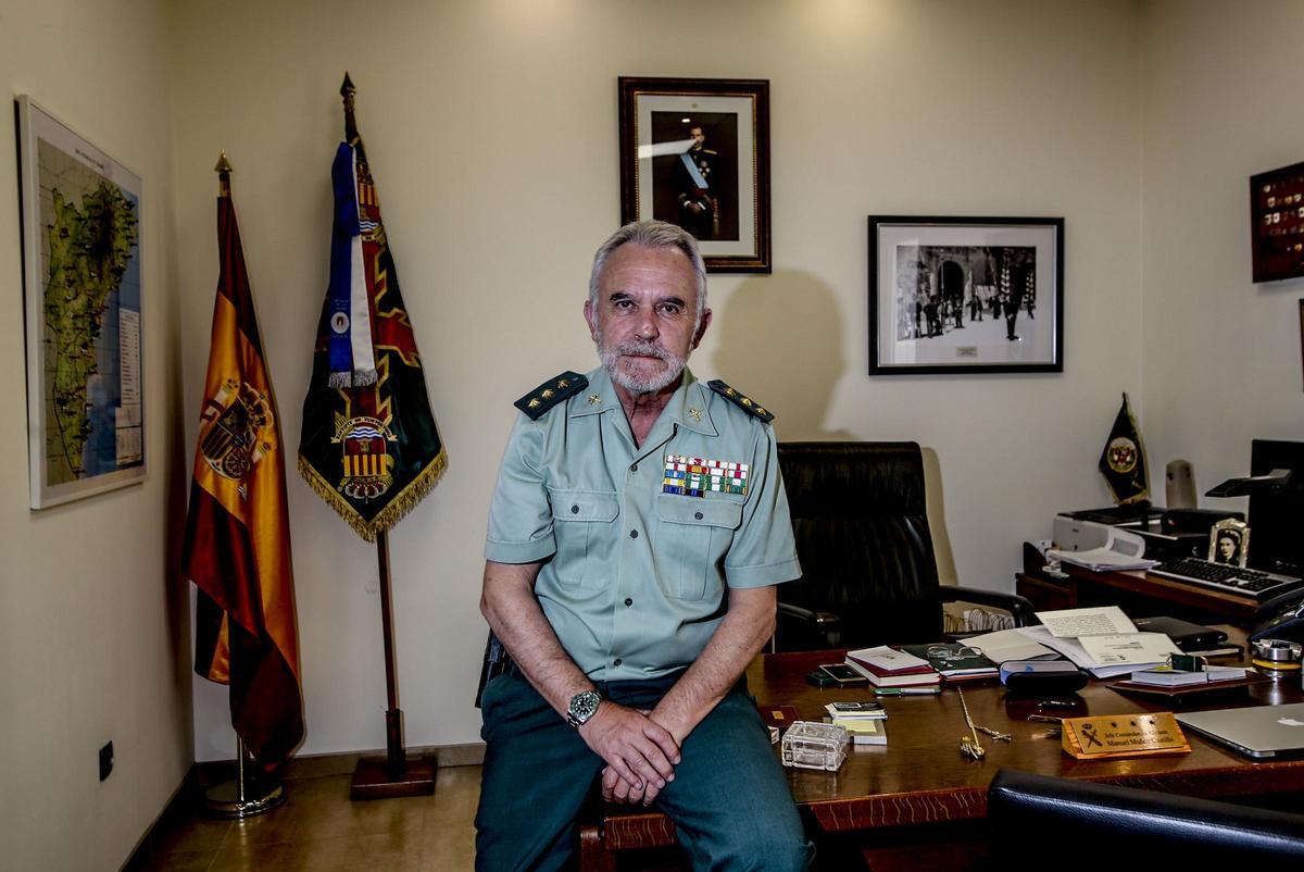 El coronel Manuel Muñoz, responsable de la Comandancia de Alicante cuando se adjudicaron las obras.