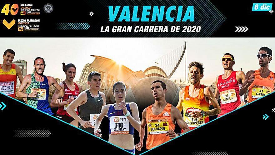 Medio y Maratón Valencia confirman el mejor plantel de atletas españoles