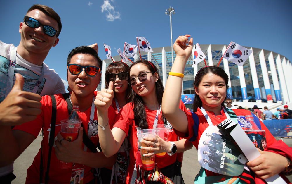 Las aficiones del Mundial de Rusia 2018