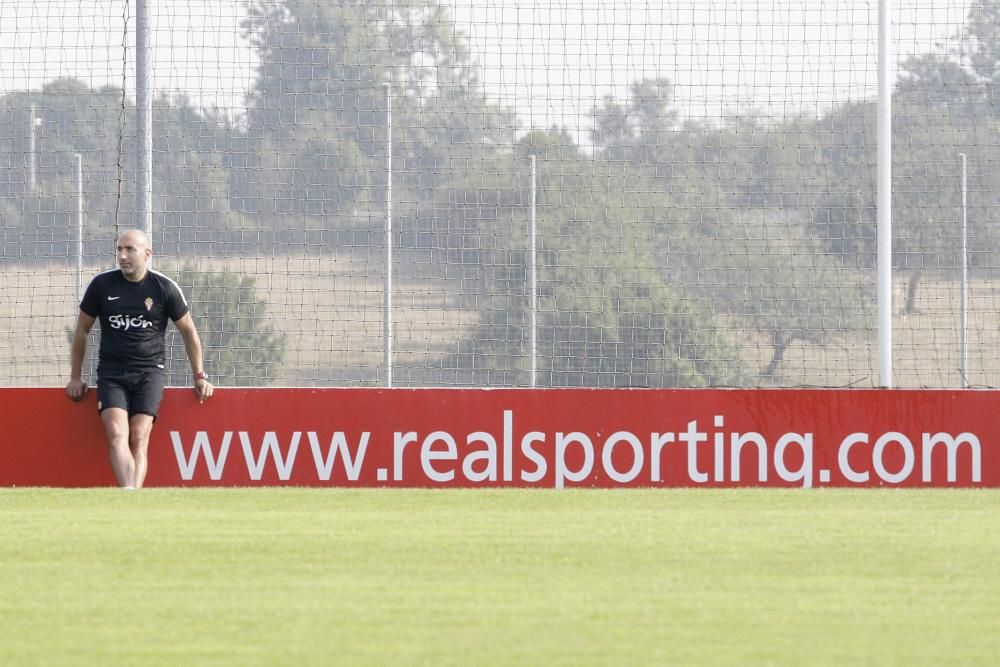 Entrenamiento del Sporting