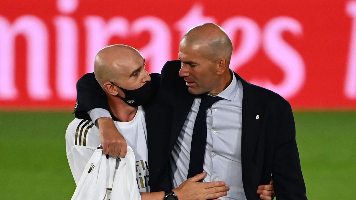 Bettoni comparece en sustitución de Zidane