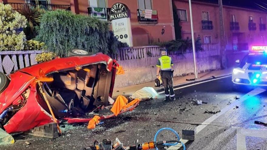 Piden 4 años de cárcel para una conductora que causó un accidente mortal en Sanxenxo cuando circulaba a 126 km/h