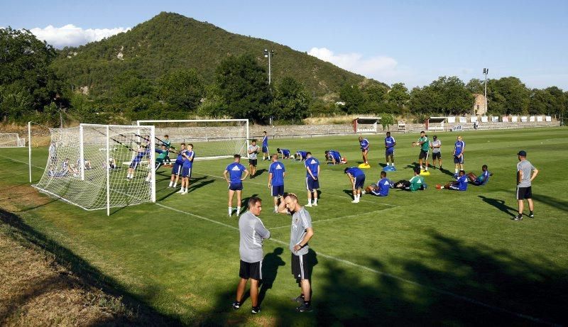 Tercer día de concentración en Boltaña