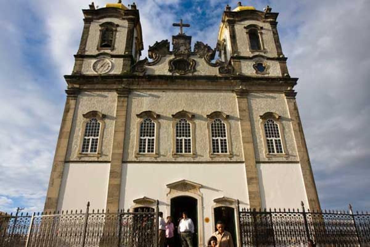 Fachada de la iglesia de Nossa Senhora do Bonfim