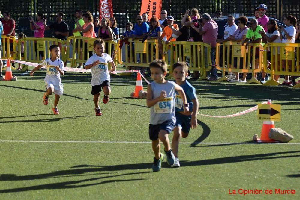 Carrera Puentes de Cieza. Pruebas de menores